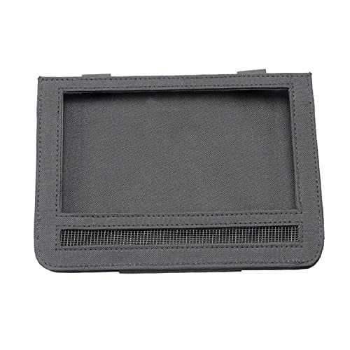Car Headrest Mount Holder DVD Player Case for 7 Inch Swivel &amp; Flip Style Portable DVD Player,Black