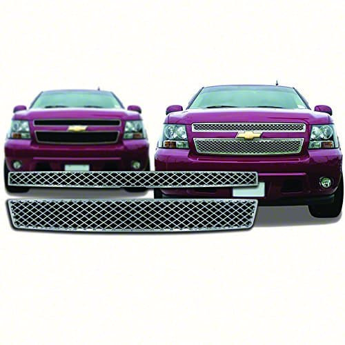 Premium OEM Style Chrome Grille Overlay Insert for 2007-2014 Chevrolet Tahoe LS, LT