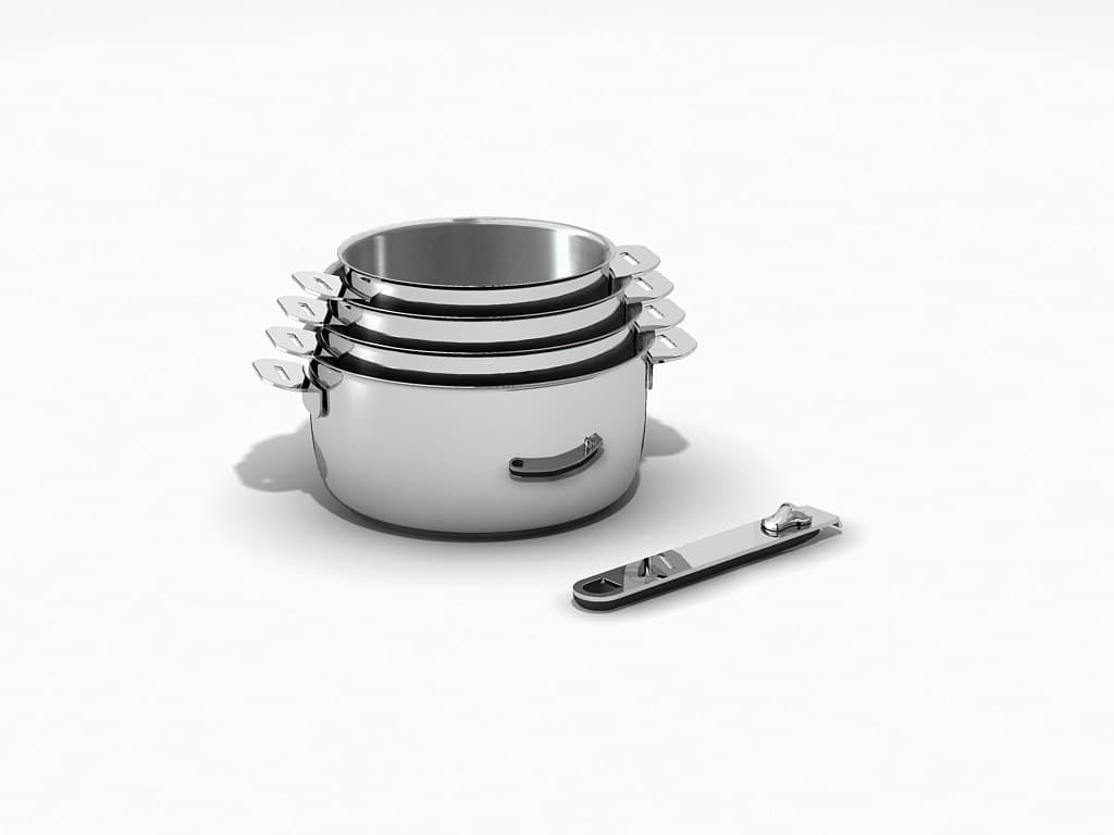 Kitchen FunBeka - 12566964-4 pc Saucepan Set Move On