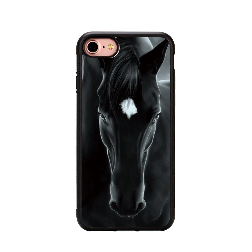 Horse Iphone 7 Case,Horse Theme Phone Case for Iphone 7 4.7" TPU Case