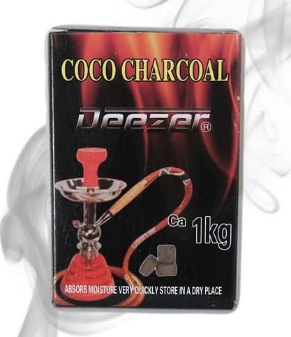NEW Deezer Coconut Coals- 2.2 lbs, 96 Pieces by Deezer