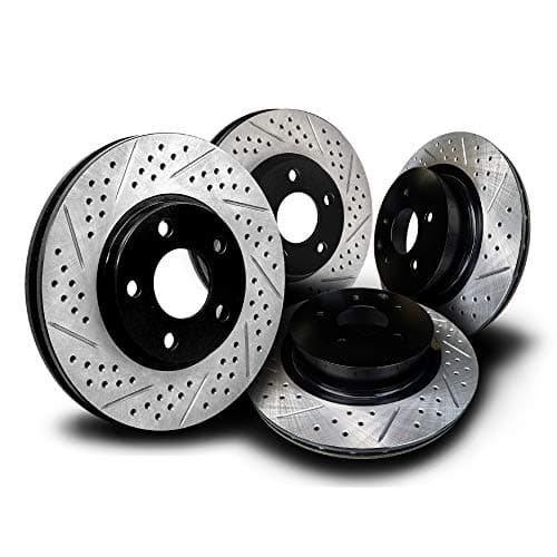 JEE006SD  GRAND   CHEROKEE   SRT -8 2012-17 SET FRONT AND REAR Performance Brake Rotors