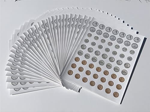 Coin Stickers 32 Sheets - Updated "Year 2017" Images - 2,016 pieces, Money Manipulatives - Premium, Glossy US Money Stickers