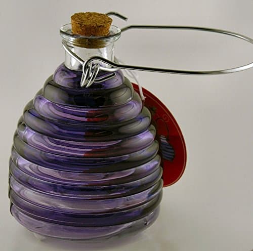 Toland Small Purple Glass Wasp Trap - 2 Pack