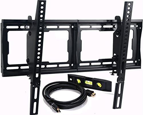 VideoSecu Tilting LCD LED Plasma TV Wall Mount Bracket for LG 55UF6700 60LF6300 65LF6300 65UF9500 65UF8500 60UF7700 65UF7700 70UF7700 42LV5500 42LV3700 42LV3500 1080p LED-LCD HDTV BBM