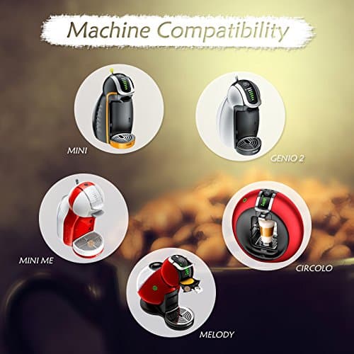 3pcs/pack use 150 times Refillable Dolce Gusto coffee Capsule nescafe dolce gusto reusable capsule dolce gusto capsules