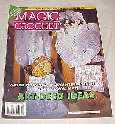 Magic Crochet Magazine August 1996 Number 103