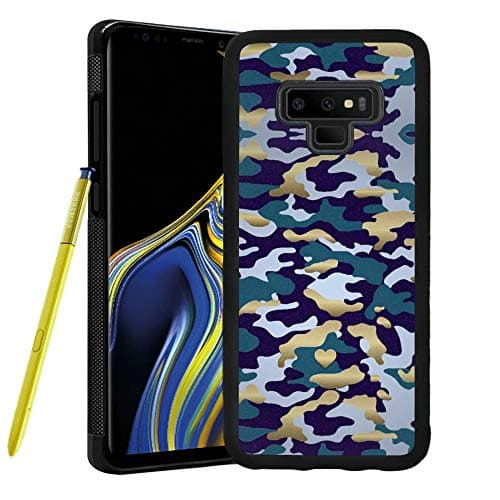Ademen Samsung Galaxy Note 9 Case, Camouflage Design Hard PC Soft Silicone Protective Durable Shockproof Case For Samsung Galaxy Note 9