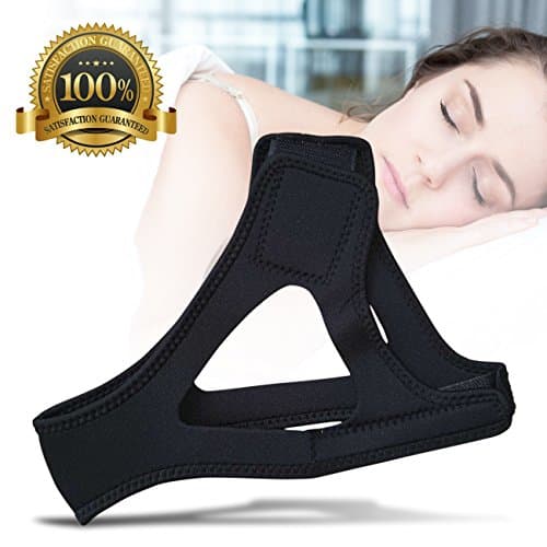 SleepTight Pro - Anti Snoring Chin Strap - Adjustable Stop Snoring Solutions, Mouth Breathers Sleep Aid Device