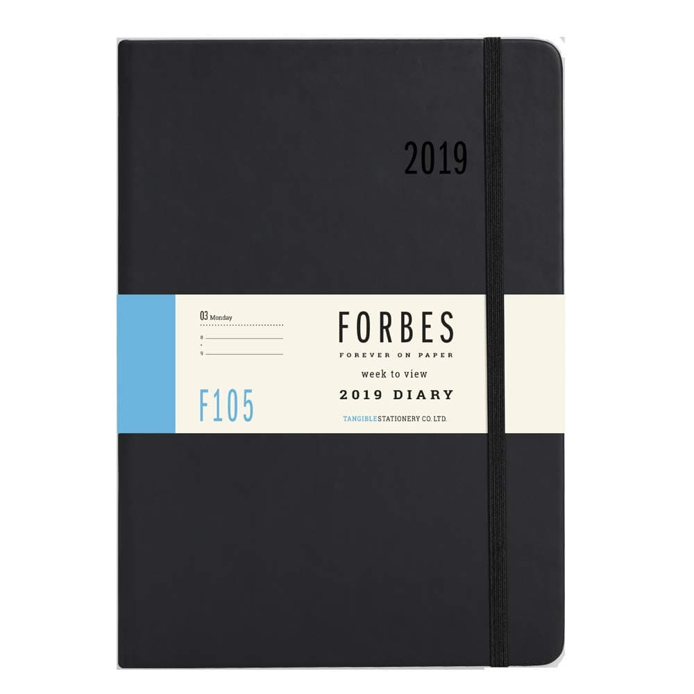 Forbes Classic 2020 A5 Week to View Diary - Soft Touch