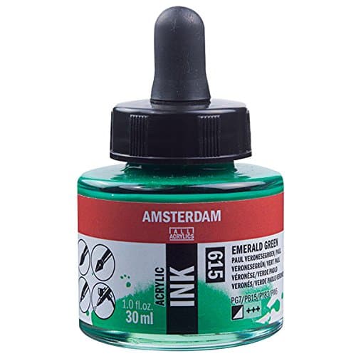 Amsterdam Acrylic Ink 30Ml Emerald Green