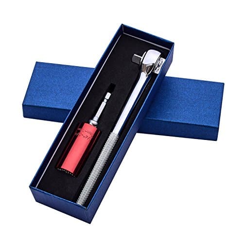 Professional Universal Socket Power Drill-Magic Spanner, Power Drill Adapter Set, Gator Socket, Multi Socket Wrench(7-19mm 3 SET Red )