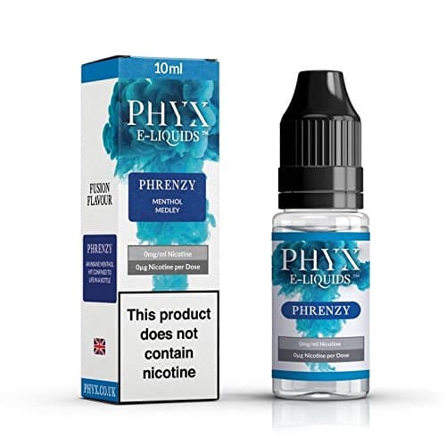 Phyx 70:30 VG/PG Shortfill E-Liquid TPD Compliant No Nicotine 10ml Bottle Boost (Menthol Medley)
