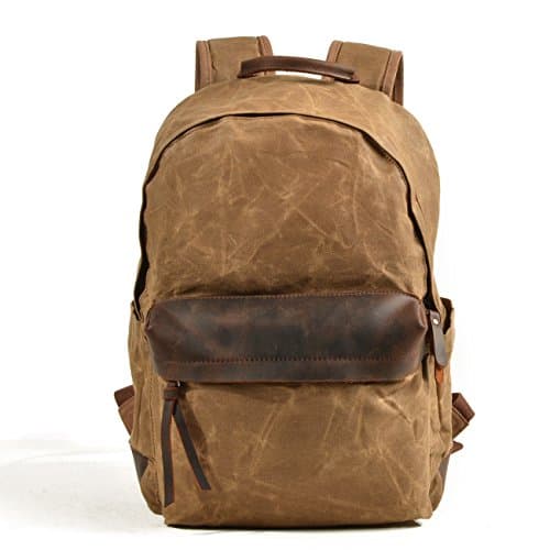 Multifunction Canvas Backpack8003 (Khaki)