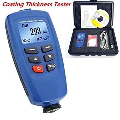 CEM DT-156 Pro Paint Coating Thickness Meter Gauge Auto F/NF Probe Tester 1250um