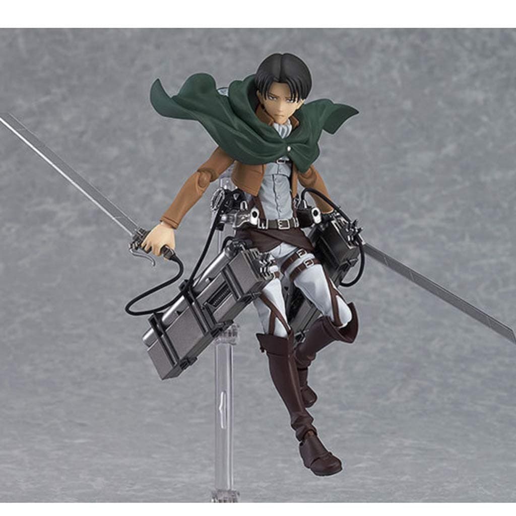 CJH Attack on Titan Levi Ackerman(Movable) Action Anime Figure Model Gift Collection Doll Ornaments