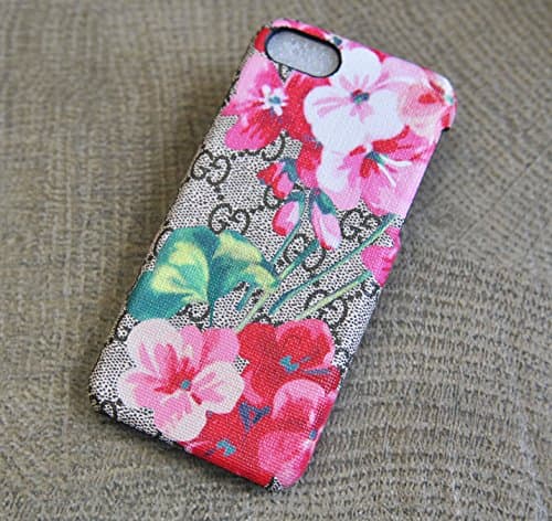 For Apple iPhone 7 iPhone 8 [4.7 Inch Sreen] Luxury PU Leather Style Case Cover (iphone 7 iphone 8 [4.7inch screen] - Red Flower)