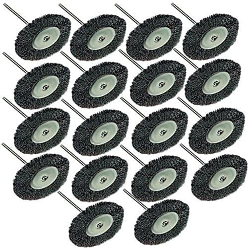 Rotary Tools RT- 530B ; 18PC Steel Wire Wheel Brushes Dremel Accessories For Rotary Tools