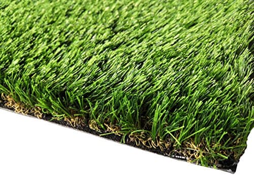 PZG Commerical Artificial Grass Patch w/ Drainage Holes & Rubber Backing | Extra-Heavy & Durable Turf | Lead-Free Fake Grass for Dogs or Outdoor Decor | Total Wt. - 94 oz & Face Wt. 62 oz