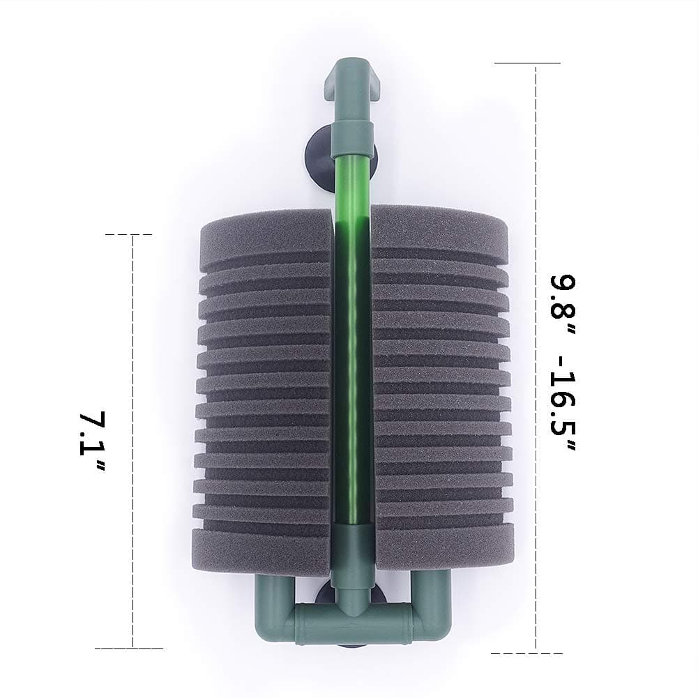 DOHO Aquariumr Air Pump Sponge Filter Bio Filter for Fish Tank