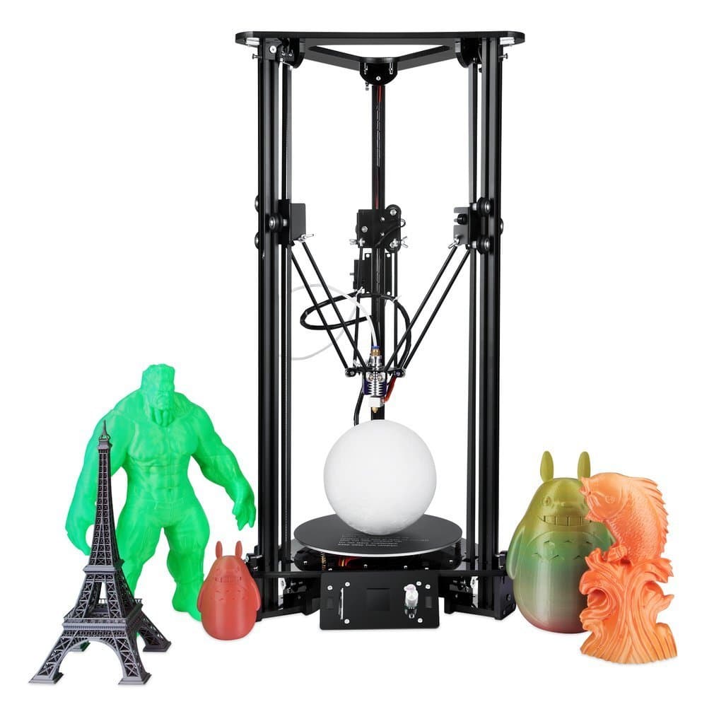T1 3D Printer DIY Kit Large Print Size 320 * 300 * 180mm support Multi Filament Semi-Assembled include PLA Filament / 8G SD Card/Tool