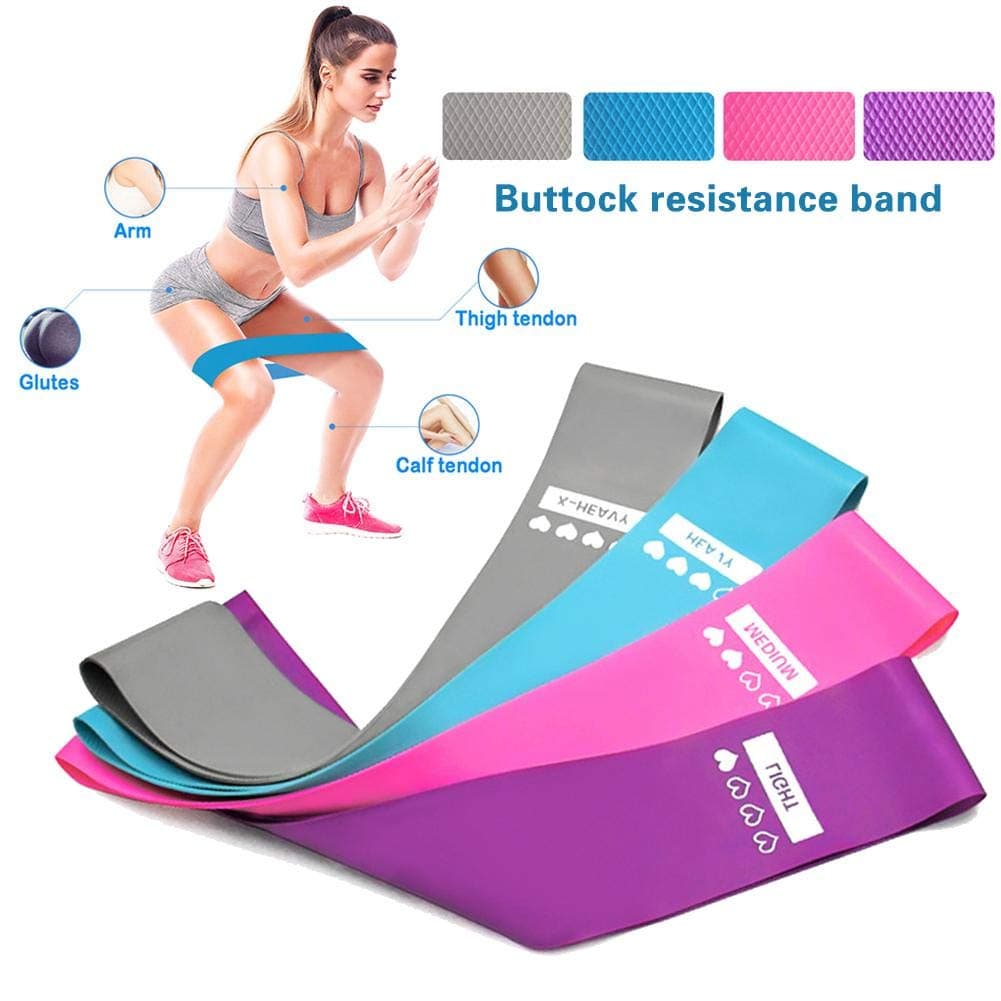 Resistance Bands for Legs and Butt,Exercise Bands Set,Exercise Bands for Working Out at Home Workout Bands for Full Body Workout, Pull up Assist and Fitness