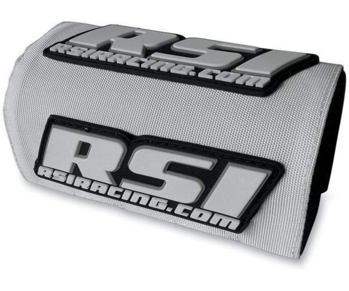 RSI Racing Handlebar Pad - Round - White BPR-W