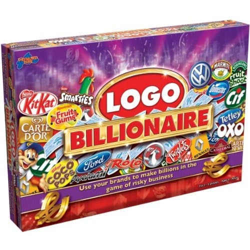 Logo Billionaire Board Game by Drummond Park