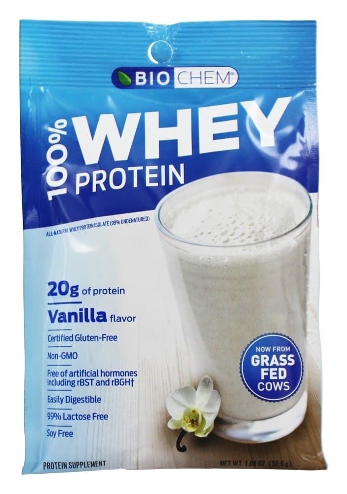 Biochem, Whey Protein Vanilla Single Packet, 1.08 Ounce