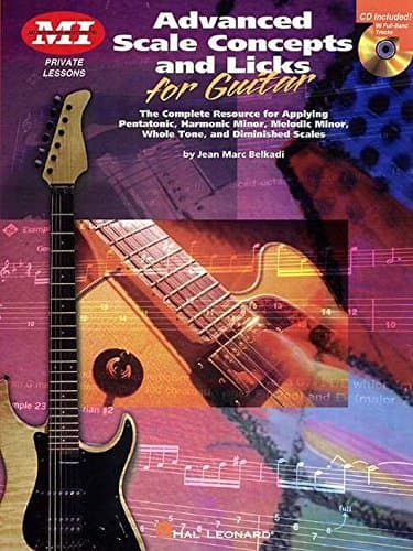 Advanced Scale Concepts and Licks for Guitar: Private Lessons Paperback – February 1, 1999