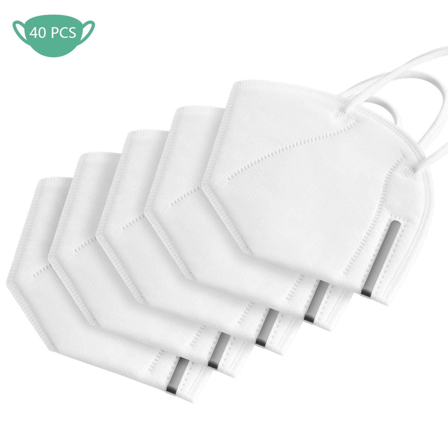 10 PCS KN95 Mouth Mas ks 4-Layer PM2.5 N95 Respirator Face Ma sks Medical Reusable Mouth Ma sk for Men Women