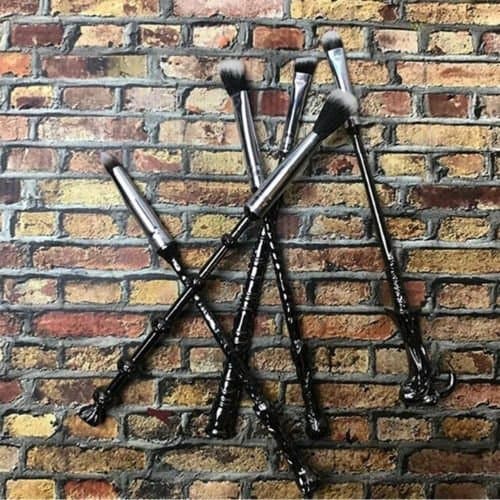 EW Cosmetics 5-piece Magic Wizard Make-up brushes inspired by Harry Potter