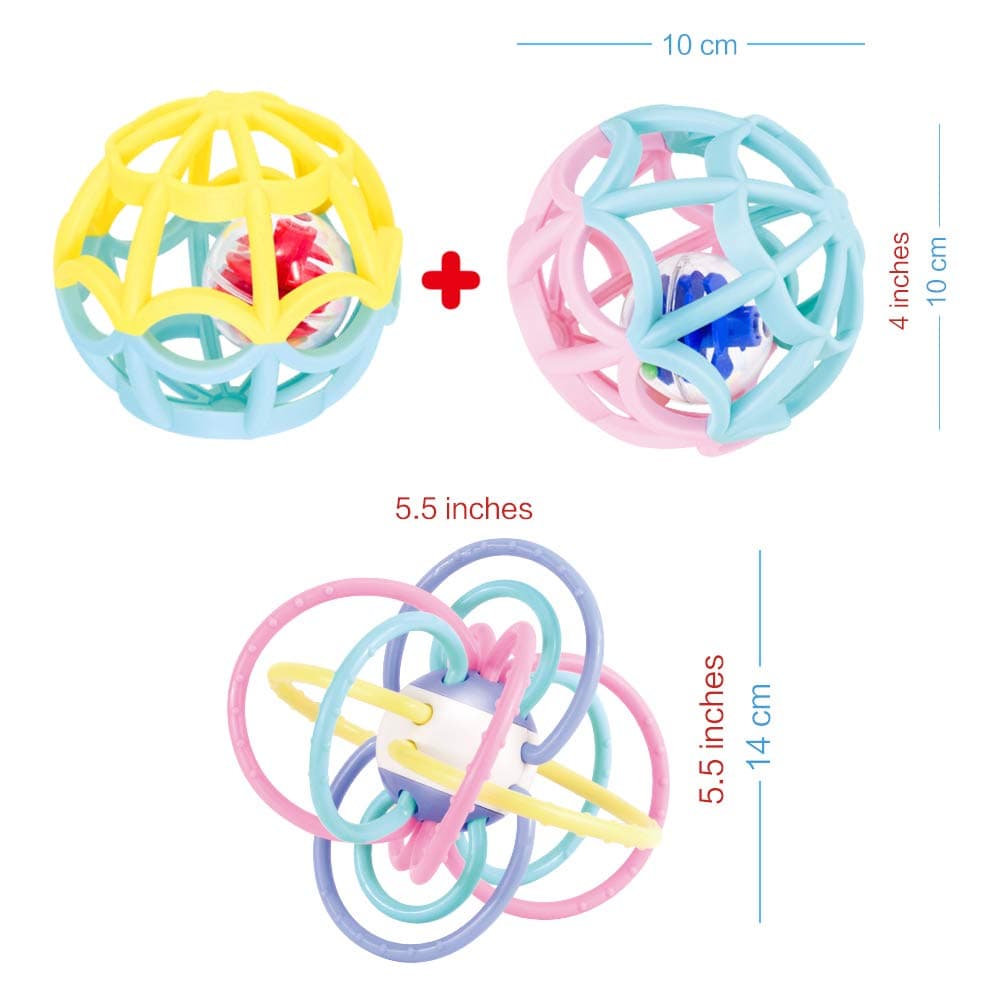Baby Play Balls and Sensory Teethers