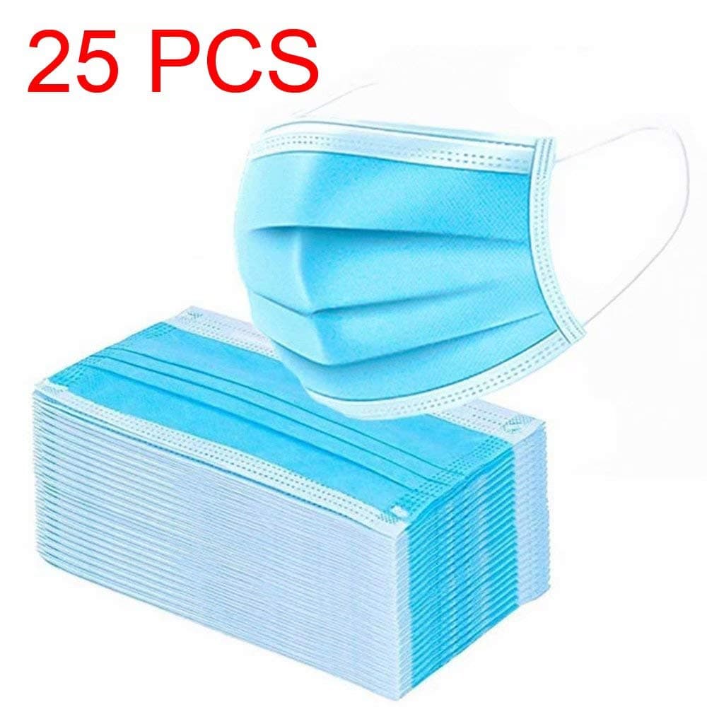 Hpparty 25 Pcs Face Masks, Mouth Mask