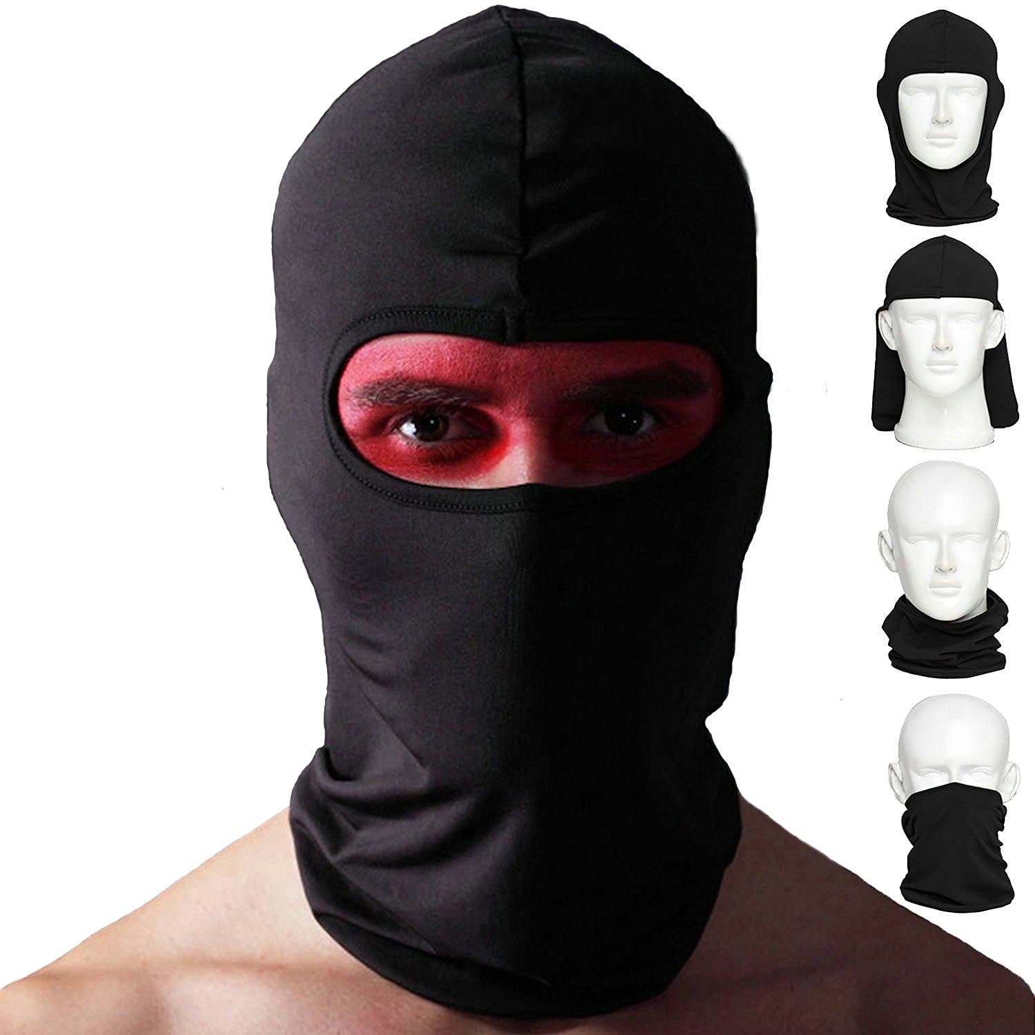 Ailegou Balaclava Ski Mask Multipurpose Face Mask (2 Pack) Windproof Versatile Sports / Casual Full Face Motorcycle Mask for Riding,Skiing,Snowboarding,Trekking and ect for Men and Women