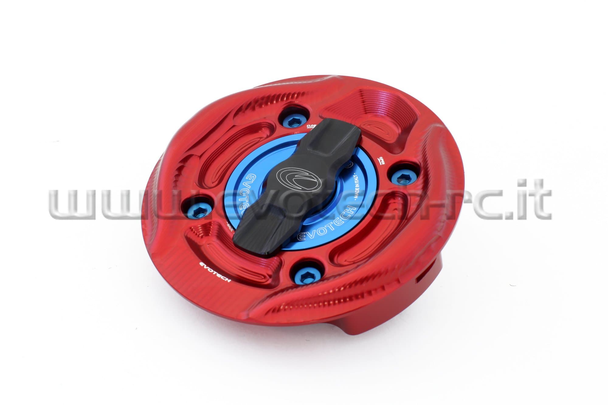 Tank Cap Quick Release Ducati Panigale 1199/899 rosso-blu