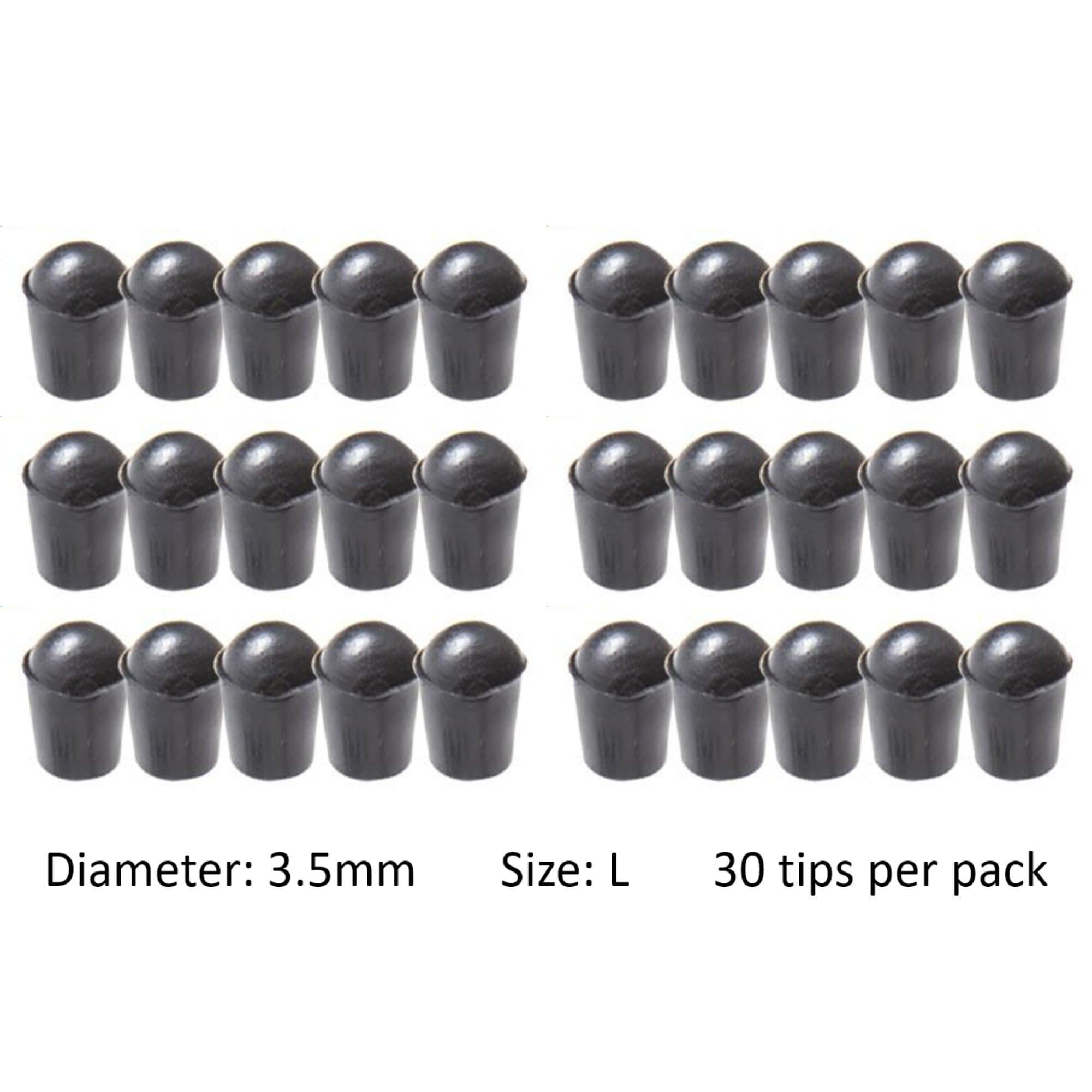 Prong Collar Covers, 50 Tips per Pack Dog Prong Collar Tips, 2.5mm - 4.0mm Vinyl Comfort Tips for Prong Collar (3.5mm 50 Count (Pack of 1))