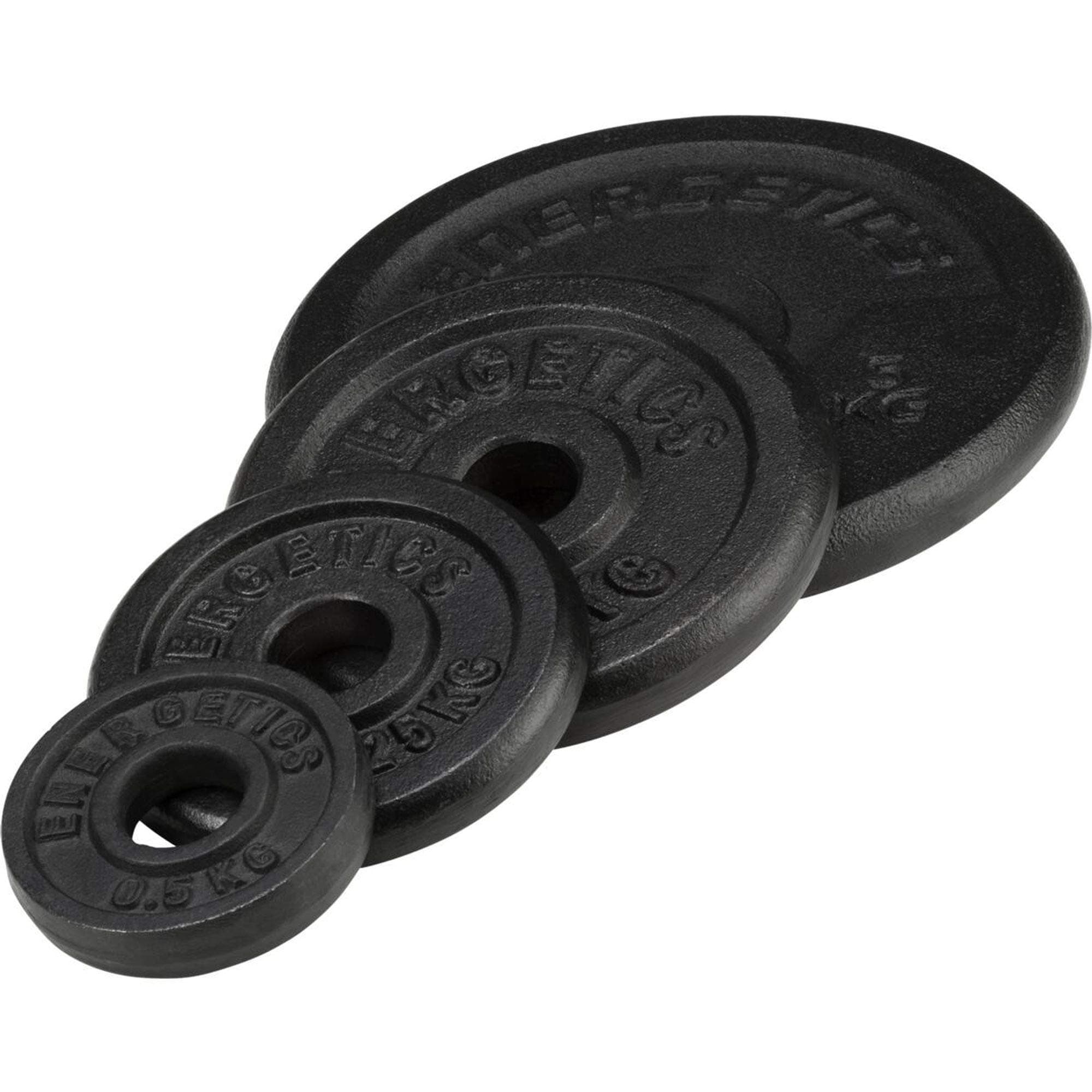 Energetics Weight Disc Cast Iron 0.5/1.25/2.5/5&nbsp;kg, Black