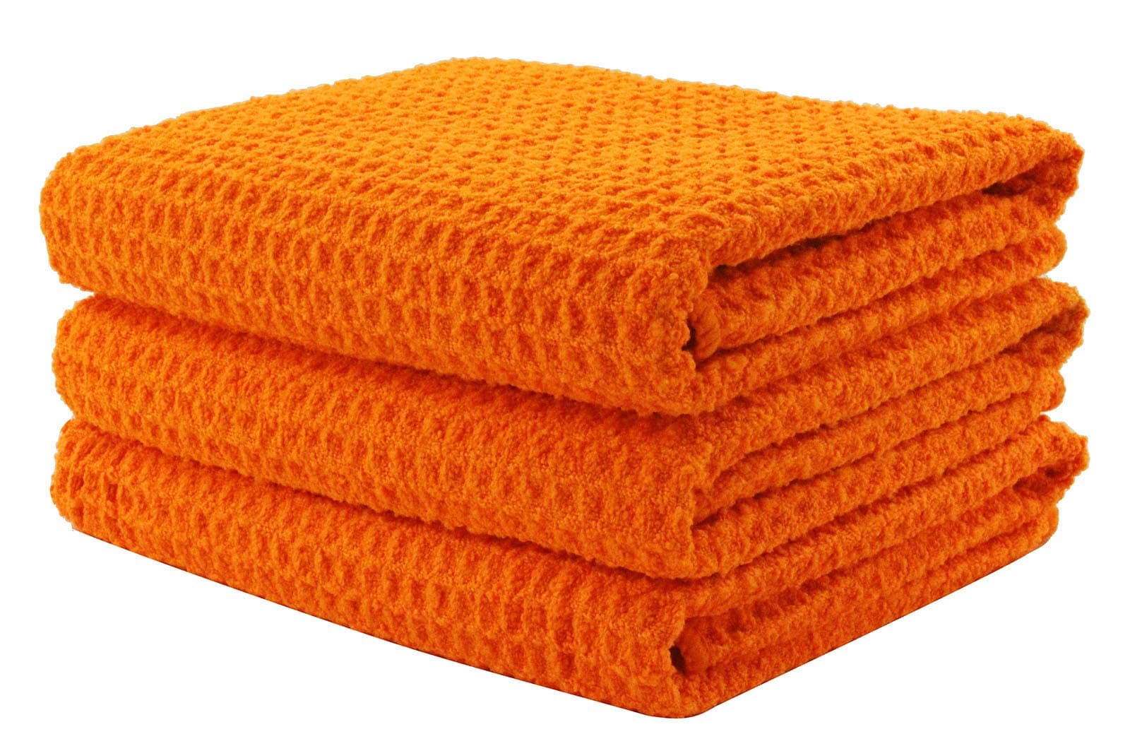 Aniease Microfiber Kitchen Towel, Super Absorbent Fast Drying Waffle Weave Dishcloths, Dish Drying Towels, Set of 3 Cleaning Cloths Hand Towels