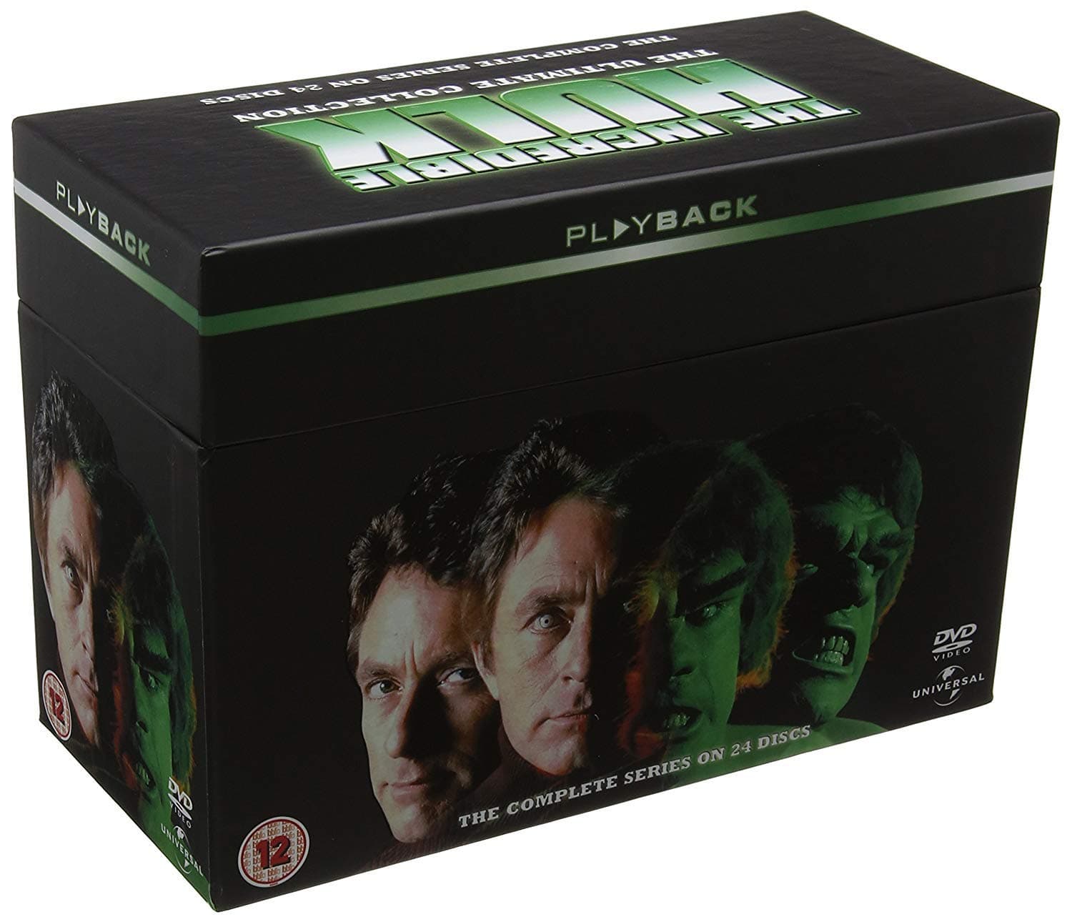 Hulk TV Series 1-5 DVD Collection [ 24 Discs ] Complete Season 1,2,3,4,5 Boxset