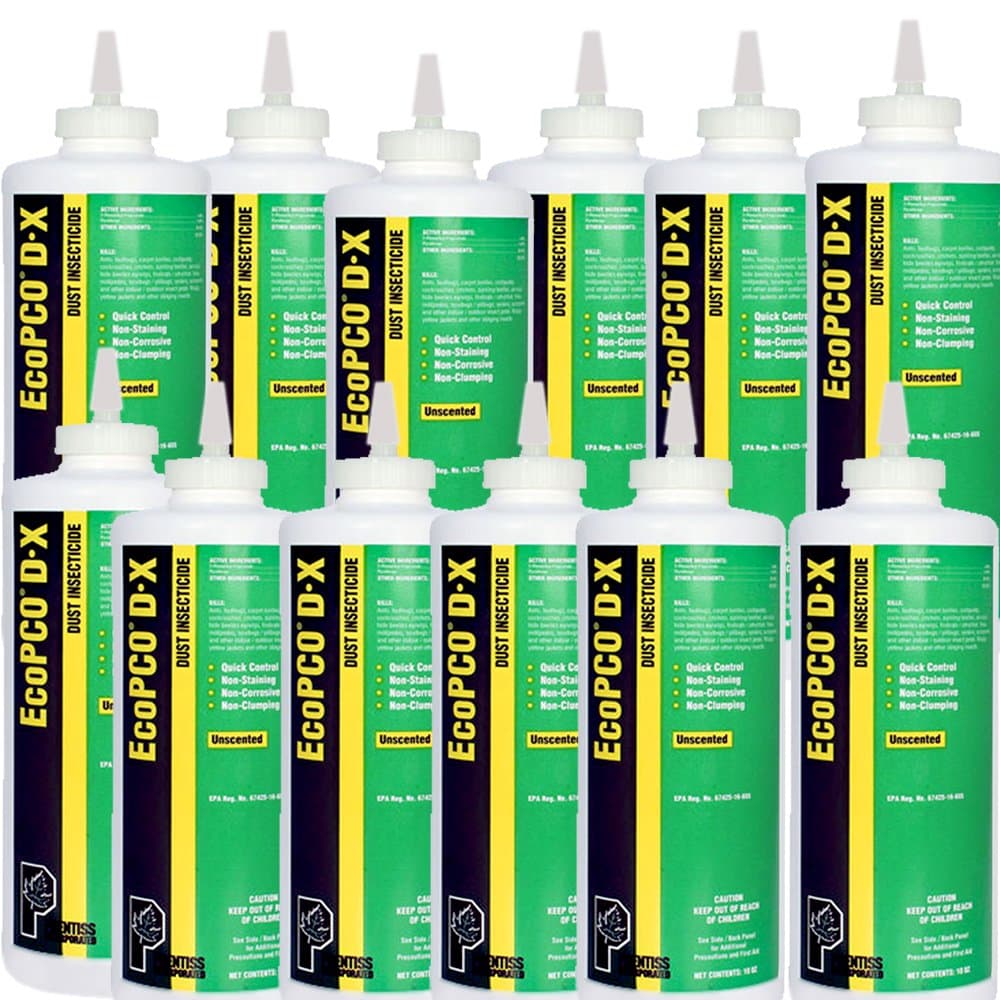 EcoPCO D-X Dust 1 Case (12) X 10 Oz. Bottles