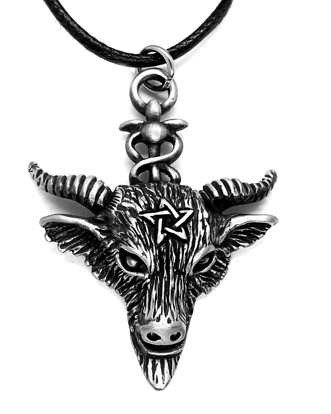 Horned Baphomet Goat Style (Bathomet) Pendant