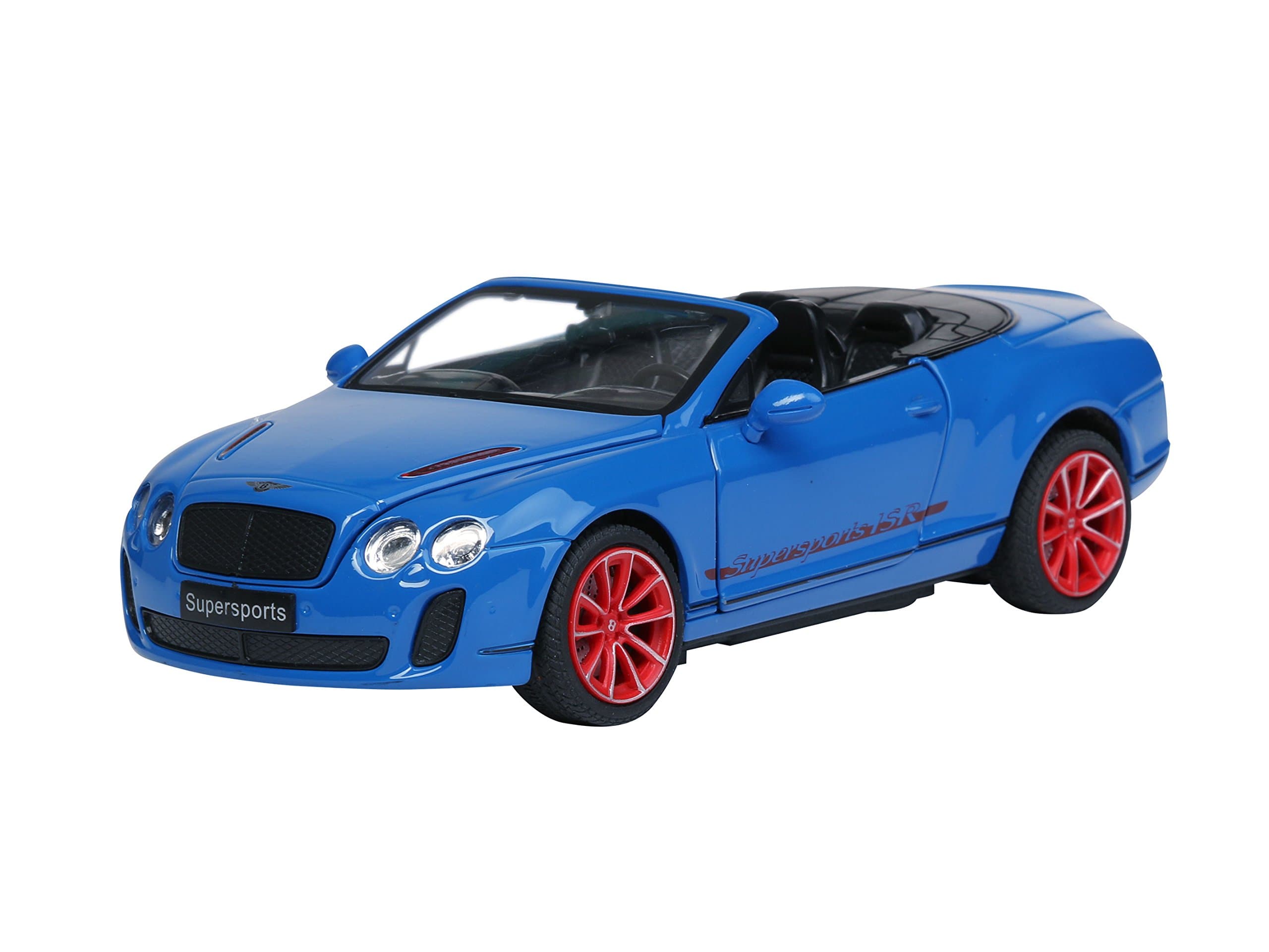 REALISTIC BENTLEY GT REMOTE CONTROL CAR AT SCALE 1:24, Blue