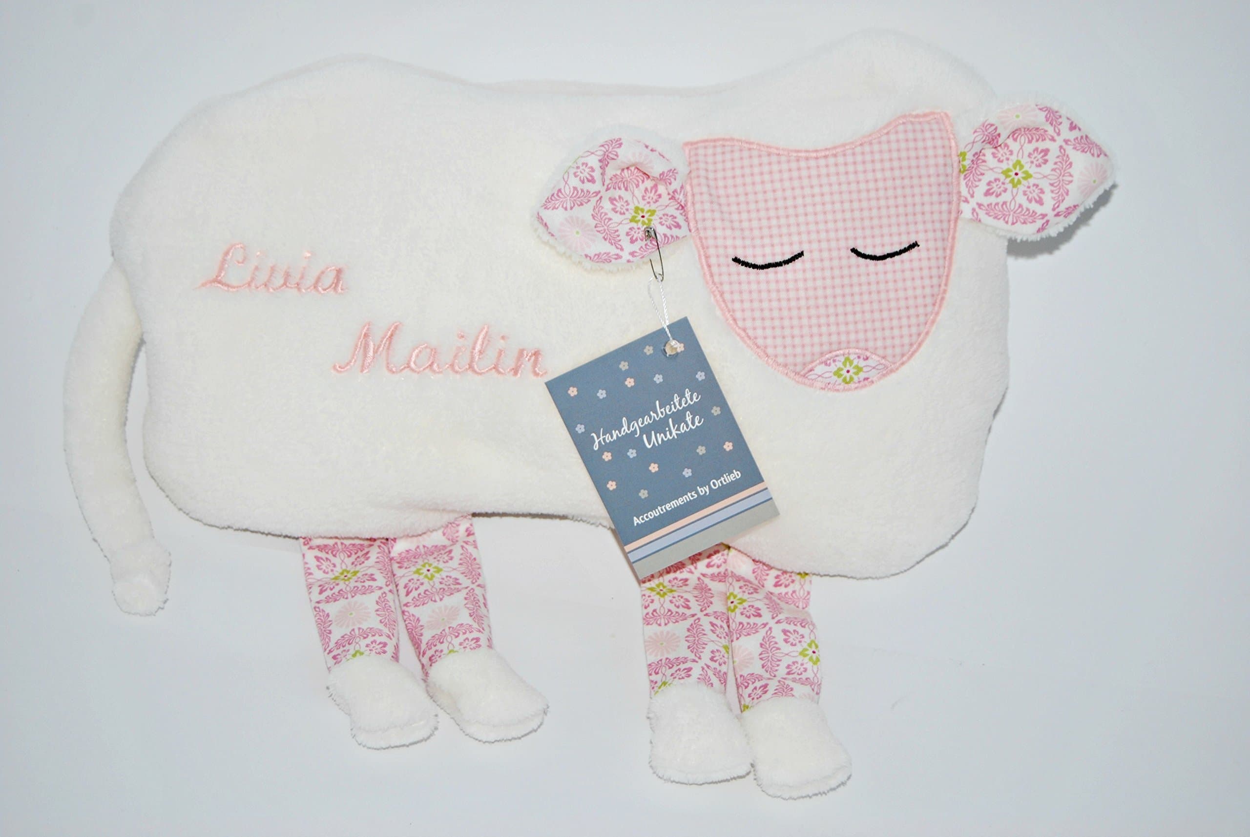 Sheep Pillow, Baby Lamb Keepsake baby Gift