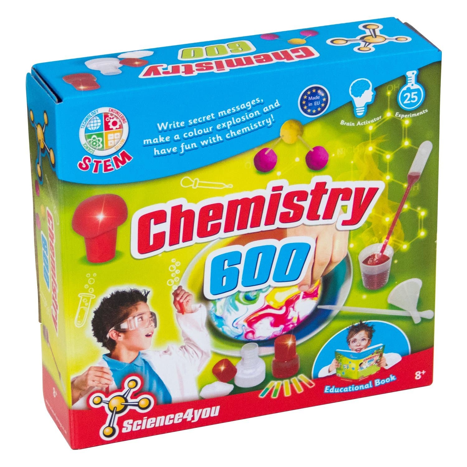 Science4you Chemistry 600 Kit Science Experiment Kit