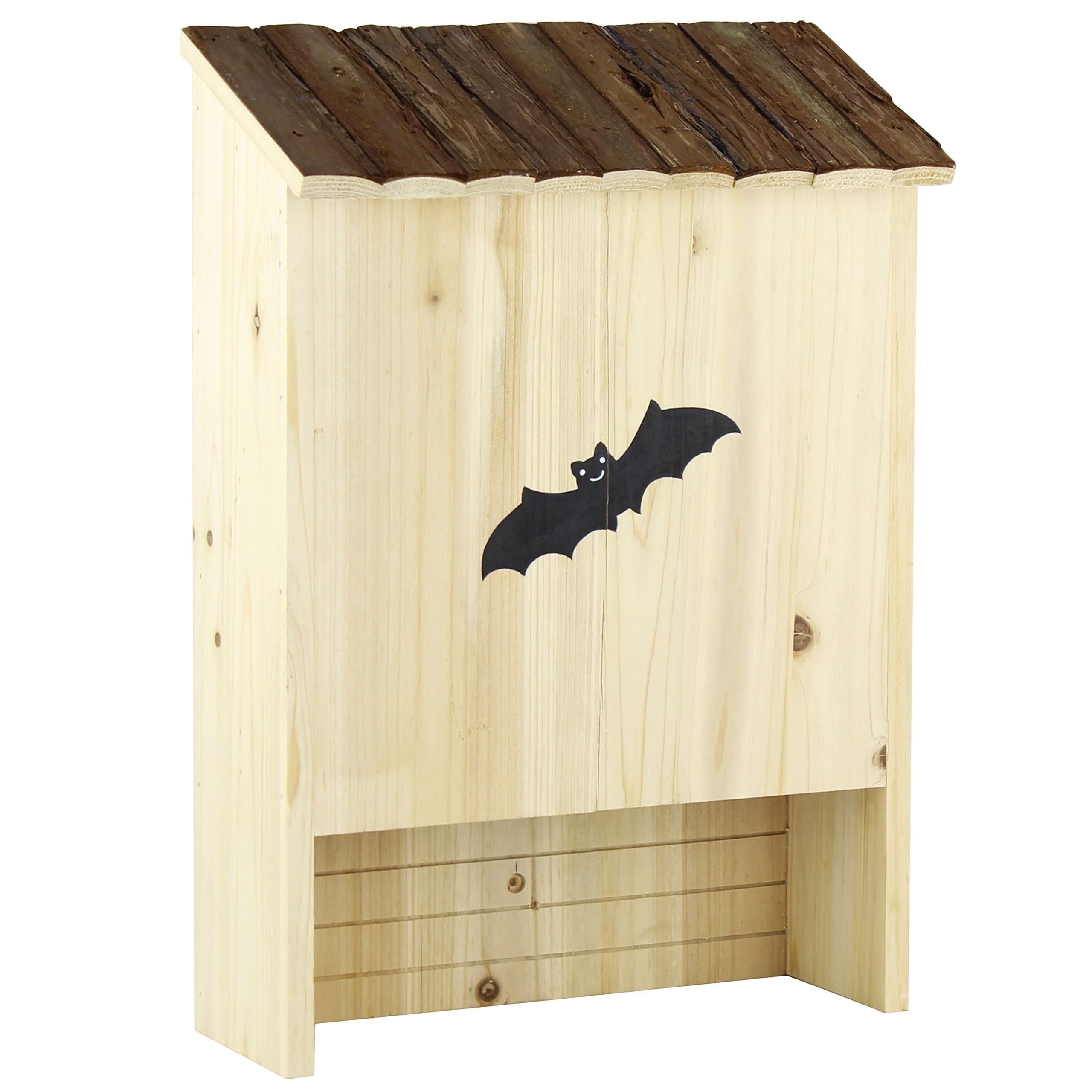 Gardirect Natural Double Chamber Bat House