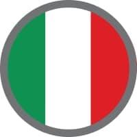 BIANCHERIAWEB Washable Non-Slip Kitchen Mat, Kitchen Runner 55 x 140 cm, Made in Italy Kitchen Rug with Blue Majolica Design, Washable and Iron Runner