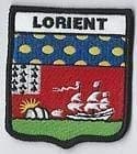 Parche Bordado Cresta de Lorient FRANCIA