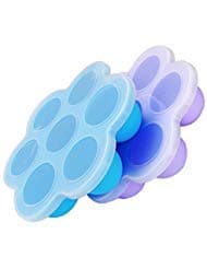 Silicone Egg Bites Molds For Instant Pot Accessories (2 Packs) with Silicone Lids - Fits Pressure Cooker 3, 5,6,8qt,Tiny Size Reusable Baby Food Storage Container Freezer Ice Tray
