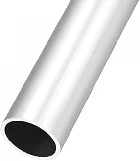 sourcing map 6063 Aluminum Tube (30mm OD x 26mm ID x 300mm L), Aluminum Round Tubing - for Home Furnishing, Machinery, DIY Handicraft